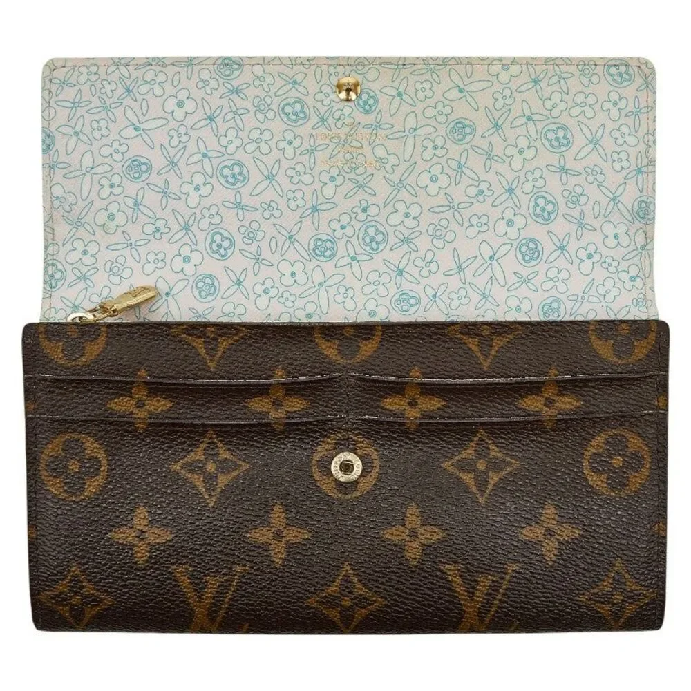 Louis Vuitton Portefeuille Sarah Monogram Fleurie